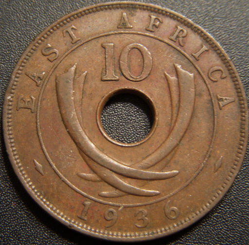 1936kn 10 Cents - East Africa