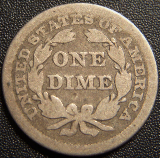 1851 Seated Dime - Good