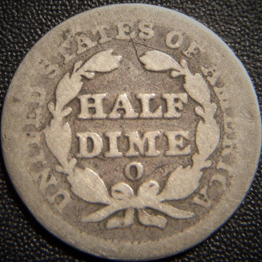 1849-O Seated Half Dime - Good