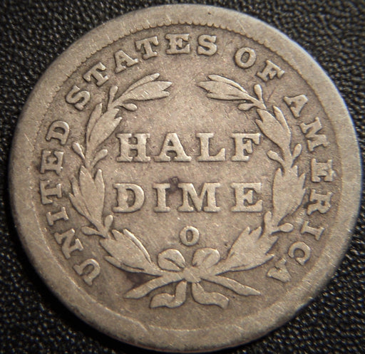 1839-O Seated Half Dime - Good