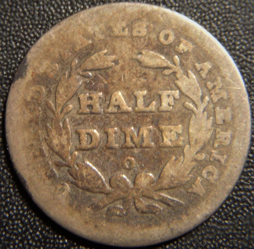 1840-O Seated Half Dime - No Drap Good