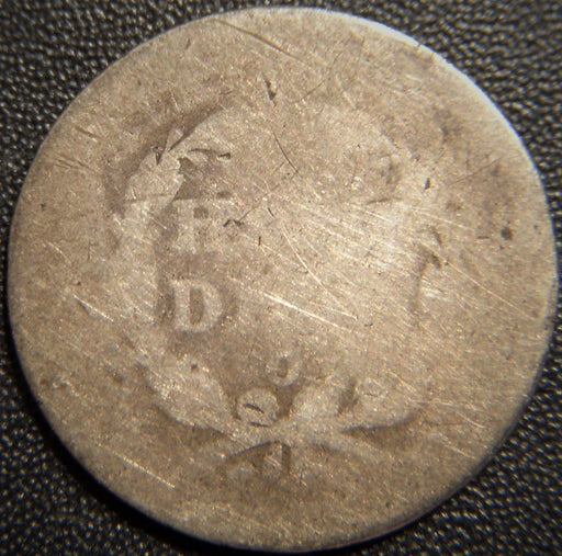 1848-O Seated Half Dime - About Good