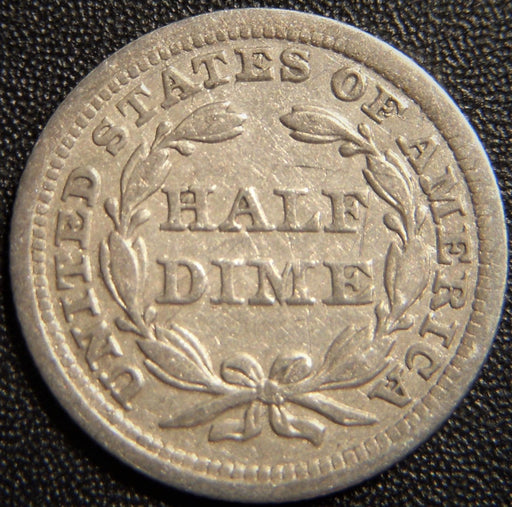 1854 Seated Half Dime - Very Good