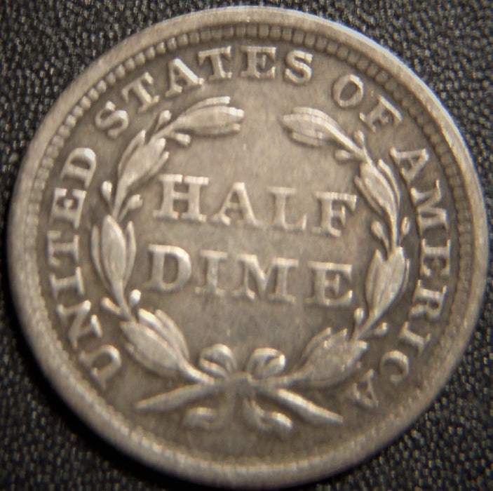 1855 Seated Half Dime - Very Fine