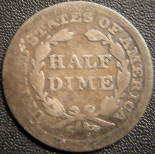 1856 Seated Half Dime - Good