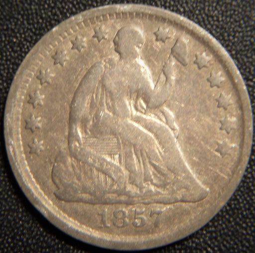 1857 Seated Half Dime - Very Good