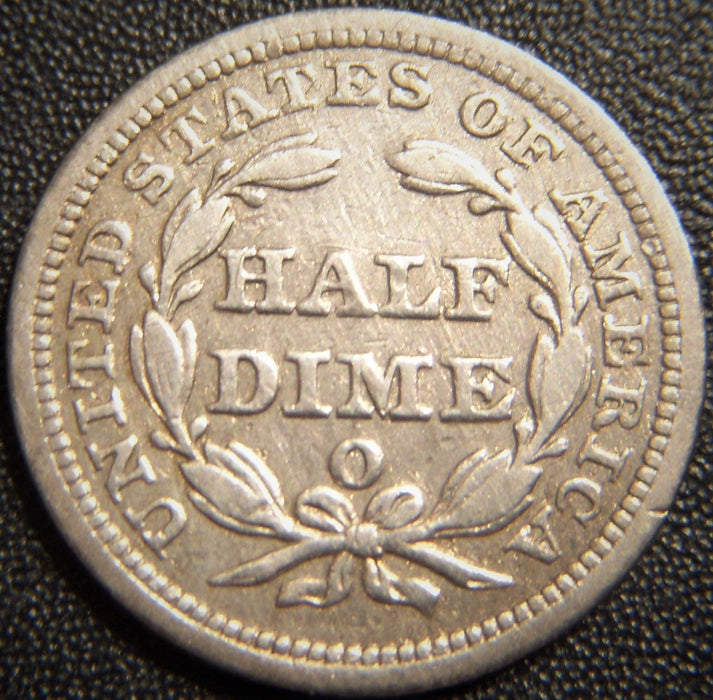1858-O Seated Half Dime - Fine
