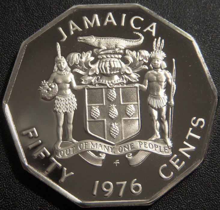 1976 Fifty Cents - Jamaica
