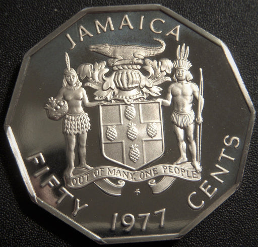 1977 Fifty Cents - Jamaica