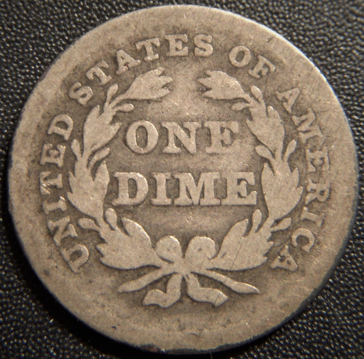 1838 Seated Dime - Large Star Good