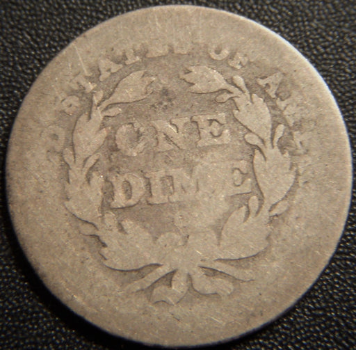 1840-O Seated Dime - About Good