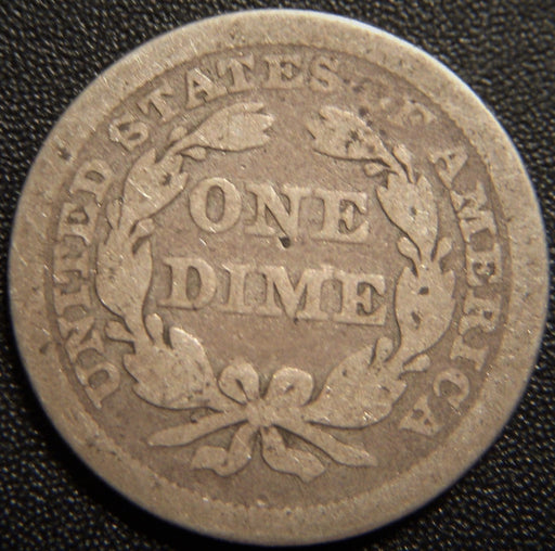1845 Seated Dime - Fine