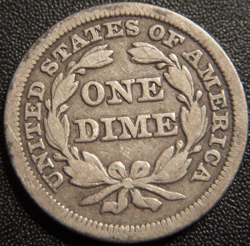 1852 Seated Dime - Very Fine
