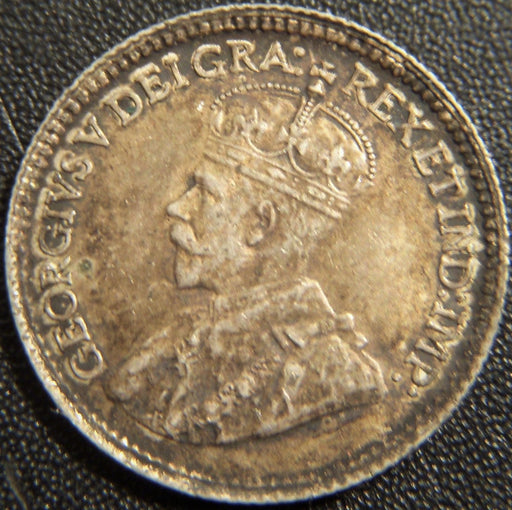 1920 Canadian Silver Five Cent - Extra Fine