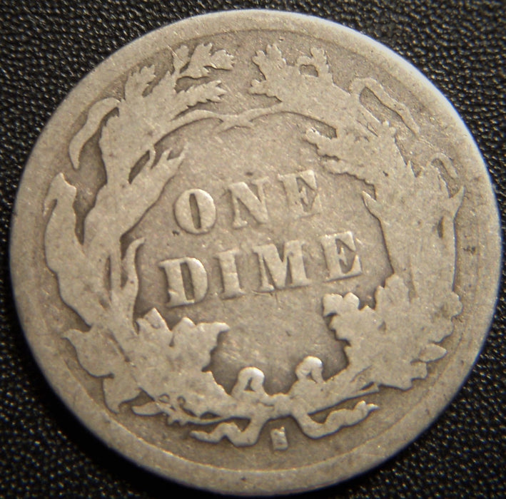 1889-S Seated Dime - Fine