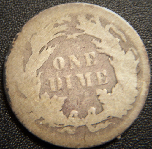 1890 Seated Dime - Very Good