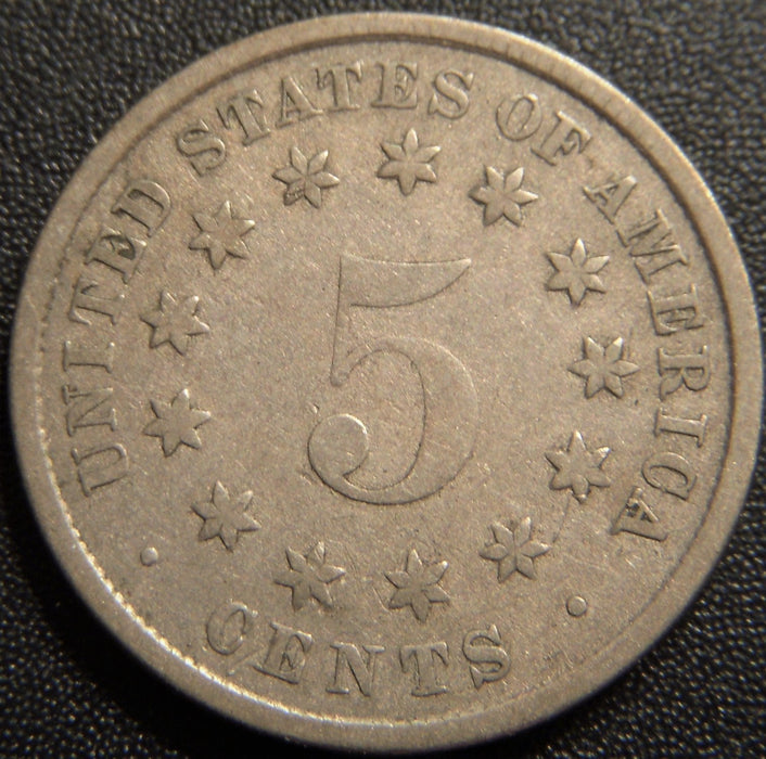 1882 Shield Nickel - Very Good