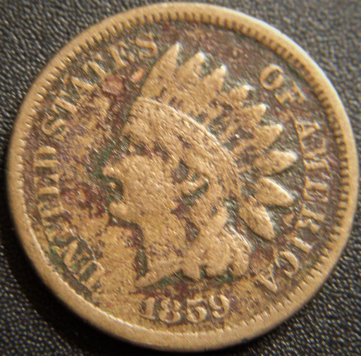 1859 Indian Head Cent - Fine