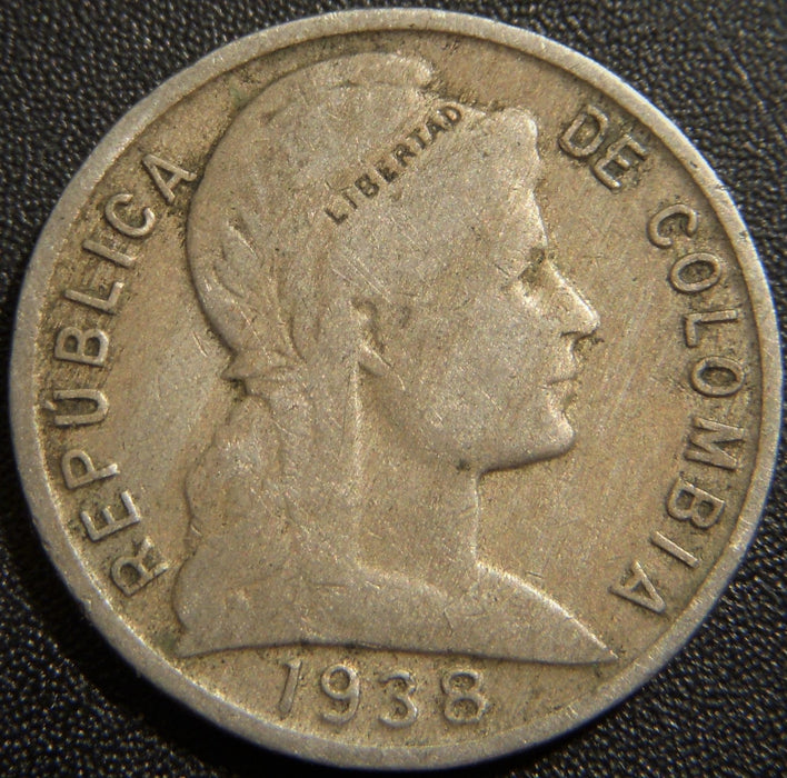 1938 5 Centavos - Colombia