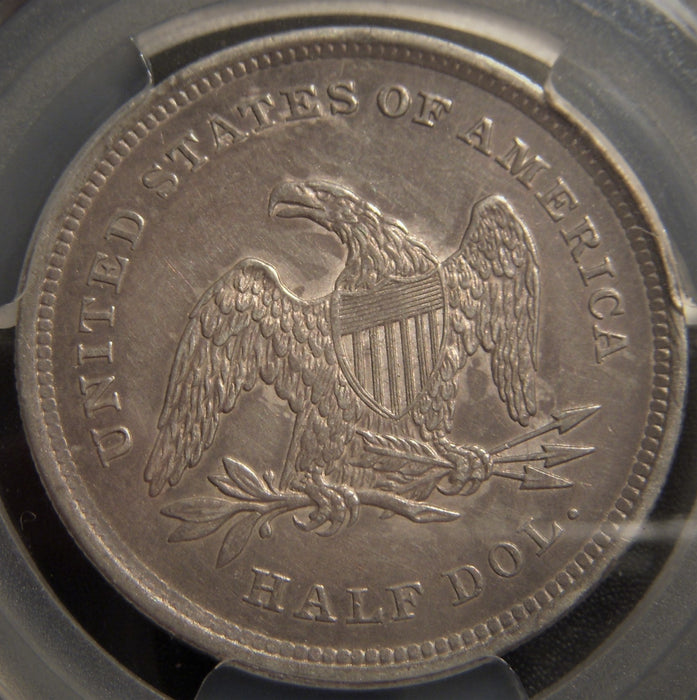 1839 Seated Half Dollar - No Drap PCGS Cleaned-AU Details