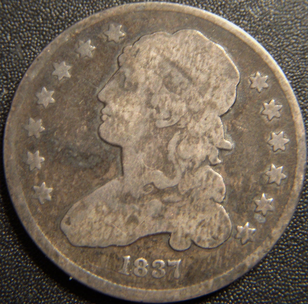 1837 Bust Quarter - Good+