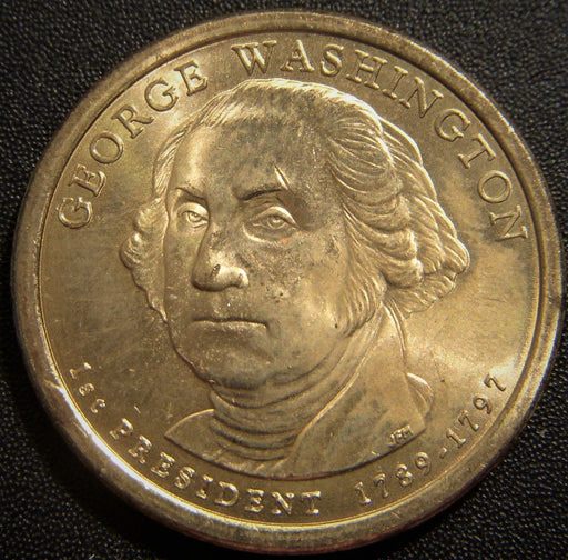 2007 G. Washington Dollar - Mint Error No Lettering on Edge