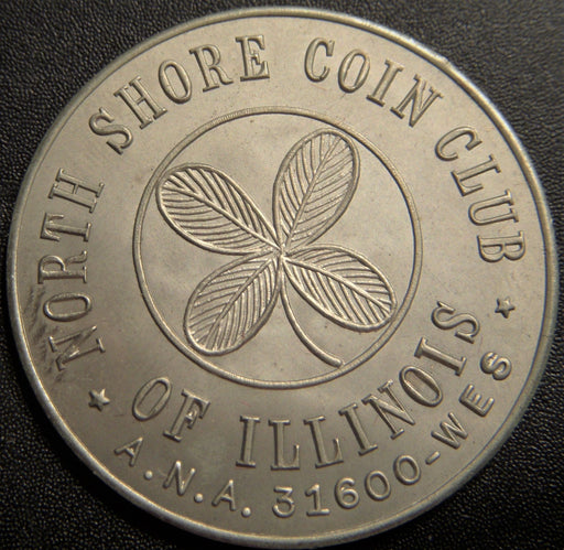 1966 North Shores Coin Club, IL 4th Show Token