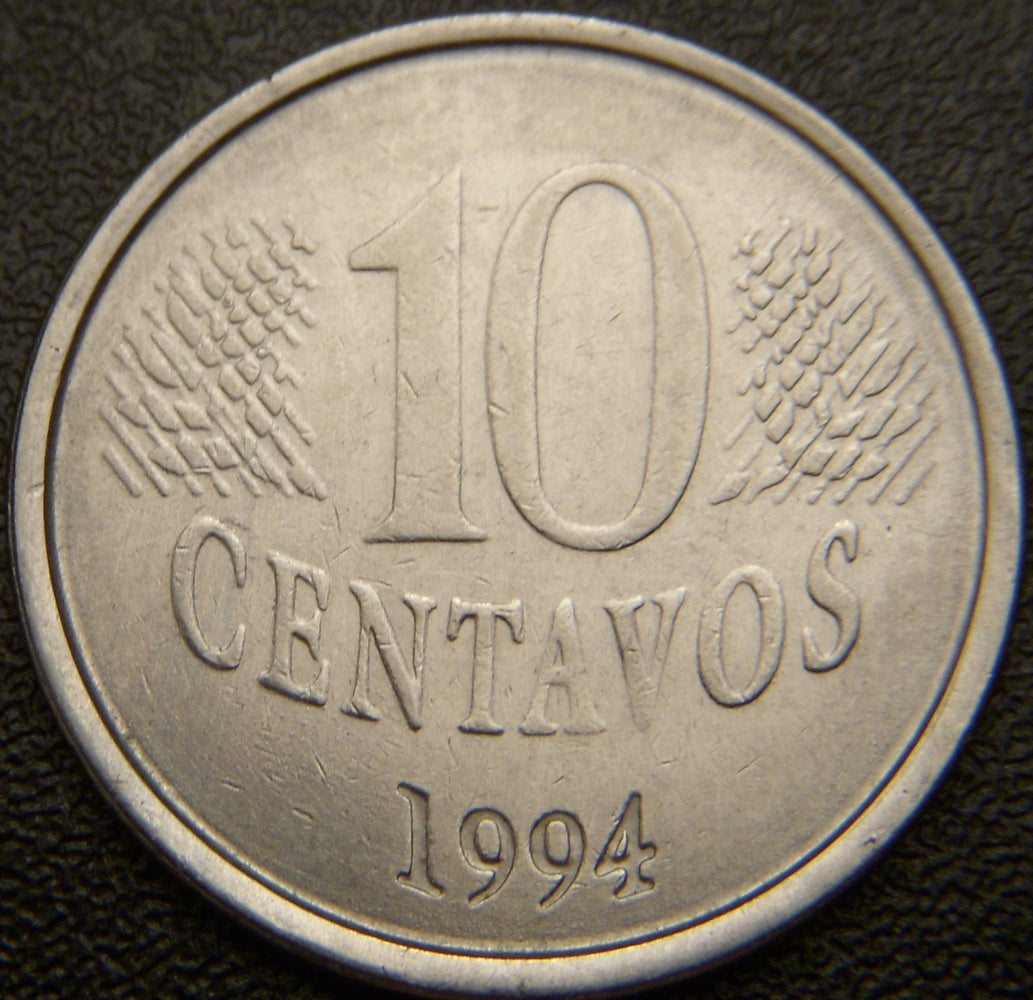 1994 10 Centavos - Brazil