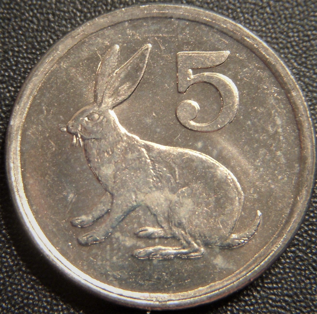 1997 5 Cents - Zimbabwe