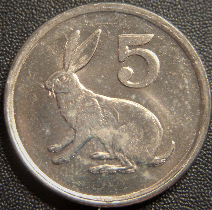 1997 5 Cents - Zimbabwe