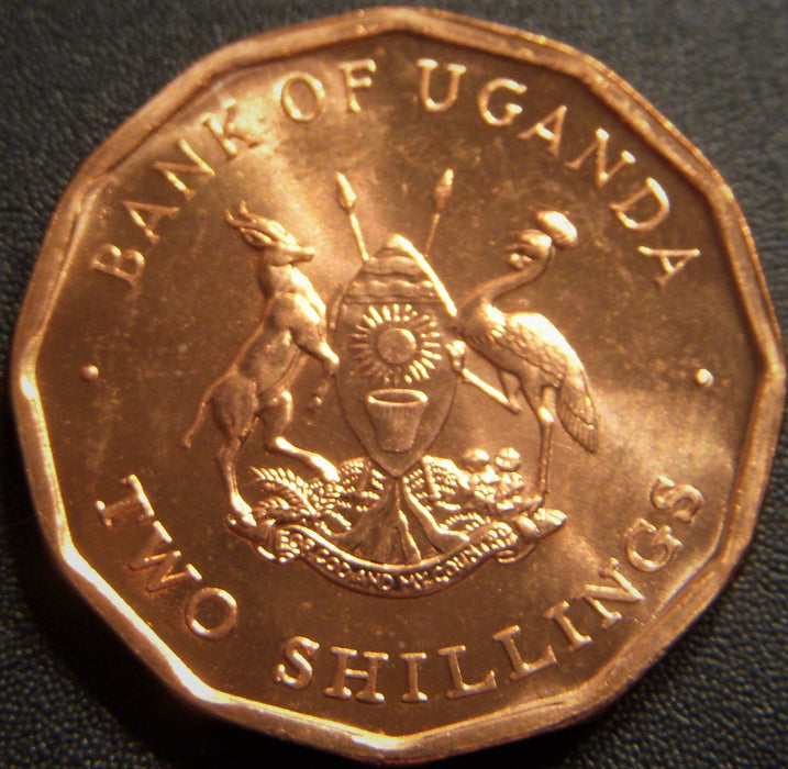 1987 2 Shillings - Uganda