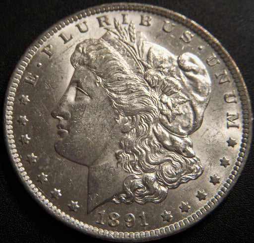 1891-CC Morgan Dollar - Uncirculated