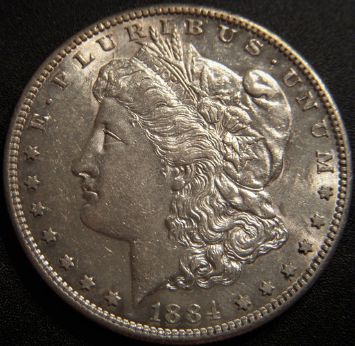 1884-S Morgan Dollar - AU++