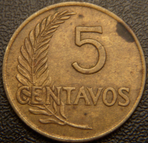 1951 5 Centavos - Peru