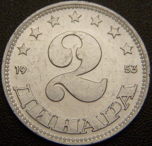 1953 2 Dinara - Yugoslavia