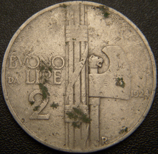 1924R 2 Lire - Italy