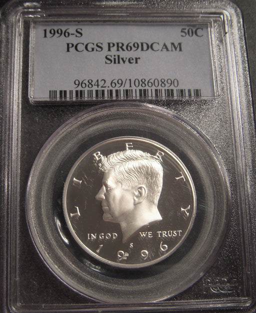 1996-S Kennedy Half Dollar - PCGS Silver PR69DCAM