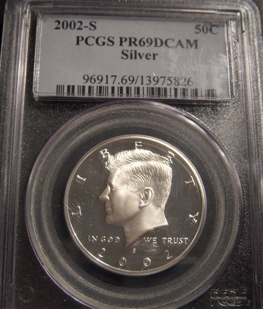 2002-S Kennedy Half Dollar - PCGS Silver PR69DCAM
