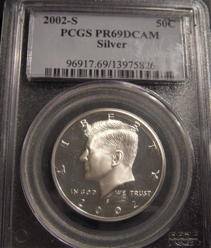 2002-S Kennedy Half Dollar - PCGS Silver PR69DCAM