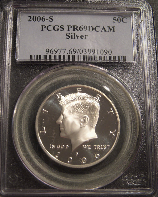 2006-S Kennedy Half Dollar - PCGS Silver PR69DCAM