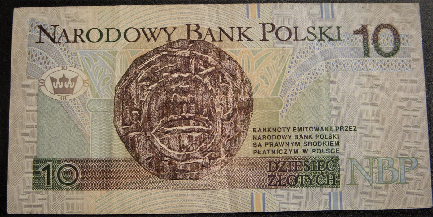 1994 10 Zlotych Note - Poland