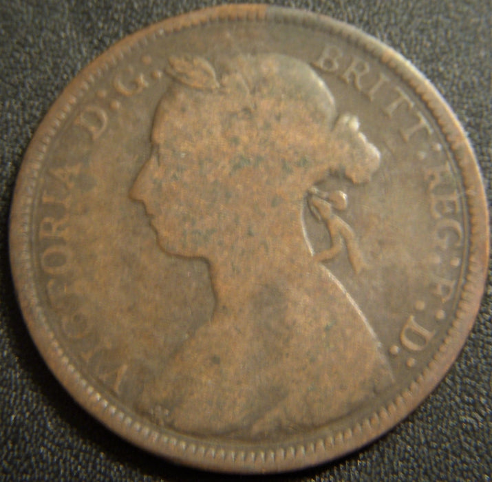 1891 Half Penny - Great Britain