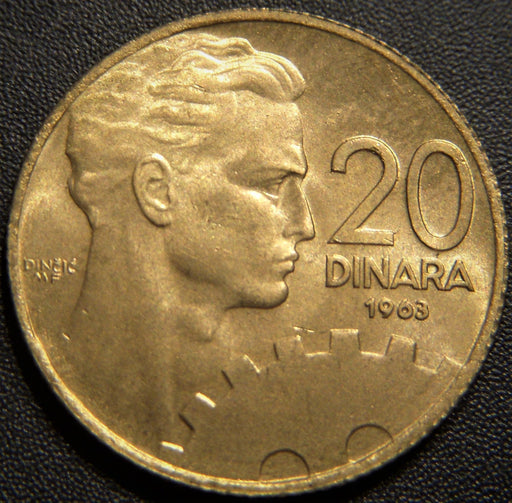 1963 20 Dinara - Yugoslavia