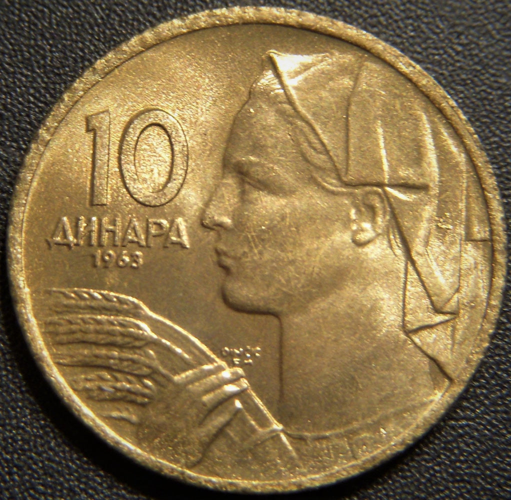 1963 10 Dinara - Yugoslavia