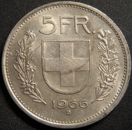 1966B 5 Franc - Switzerland