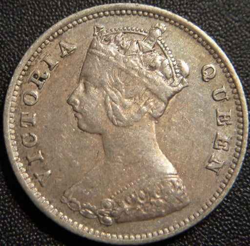 1895 10 Cents - Hong Kong