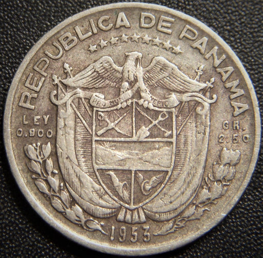 1953 1/10 Balboa - Panama