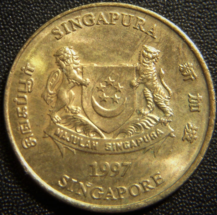 1997 5 Cents - Singapore