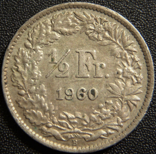 1960B 1/2 Franc - Switzerland