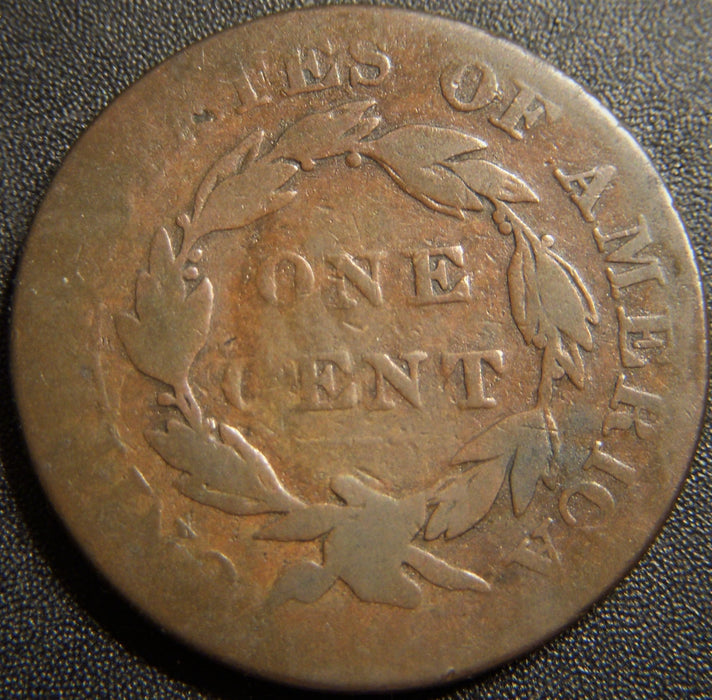 1825 Large Cent - Good/AG